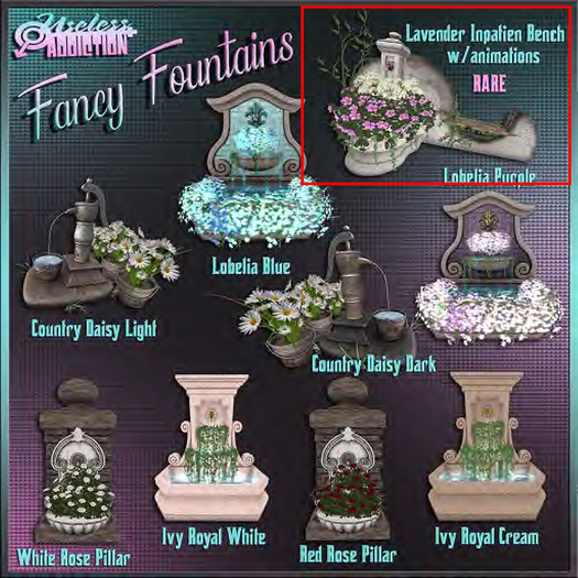 UA: Fancy Fountains Lobelia Purple BOXED