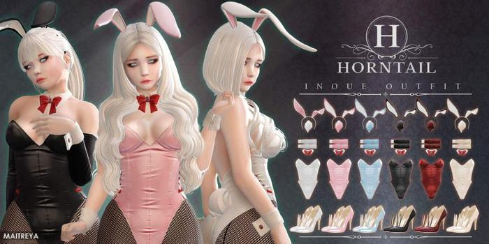 HORNTAIL - [PINK] Inoue Maitreya Sleeves & Collar <BOX>