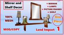 Mirror Shelf B 1Li