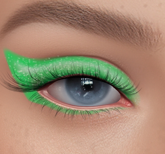 Lime Glitter Shadow