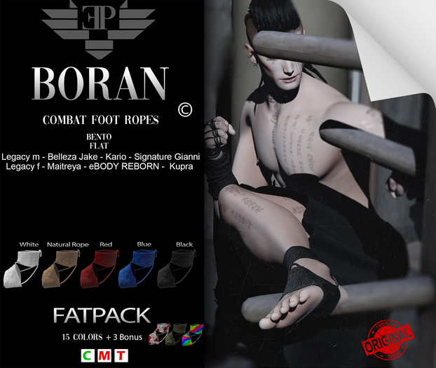 FATPACK L'Emporio&PL::*Boran*::- FEET ROPE -