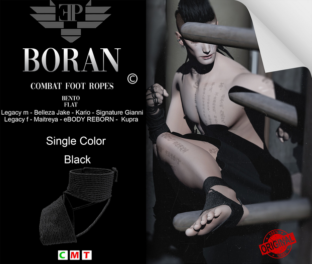 L'Emporio&PL::*Boran*::- FEET ROPE - [Black]