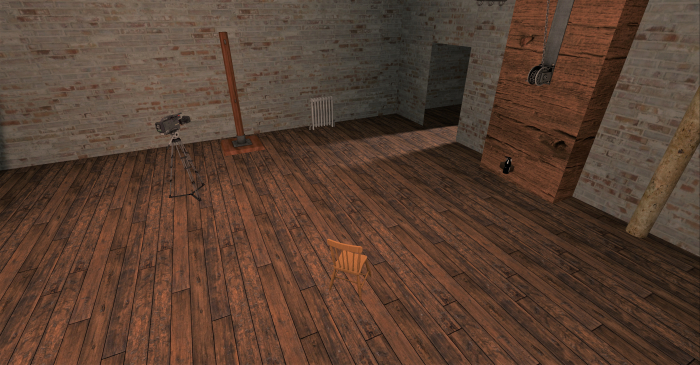 Savage Scenes Abandoned Loft Set
