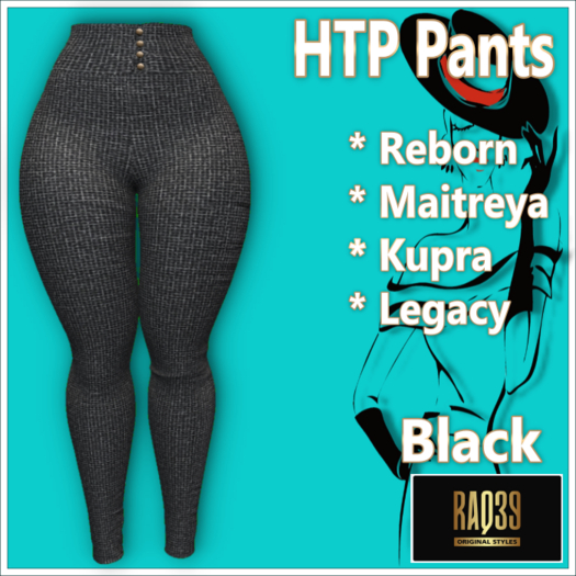 [R39] HTP Pants-Black