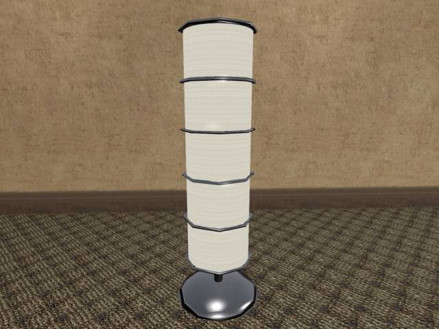 Brian's Tall Lamp - Linen