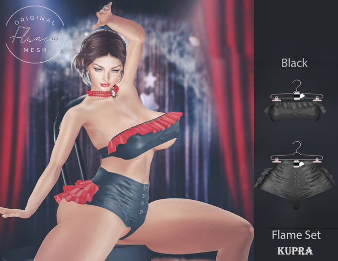 [Flaneur] Flame Set Black 