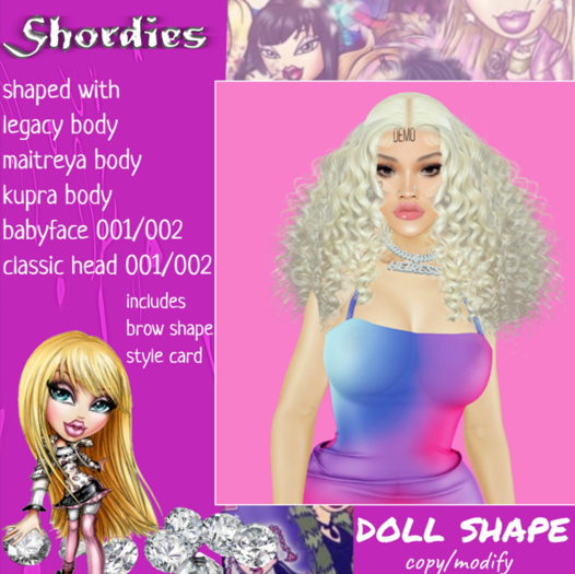 doll shape
