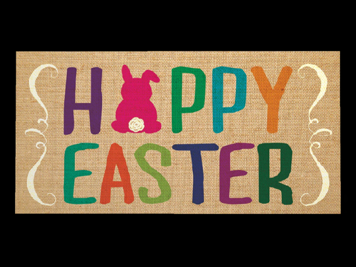 *6KW* FULL PERM Easter Welcome Mat Texture #1
