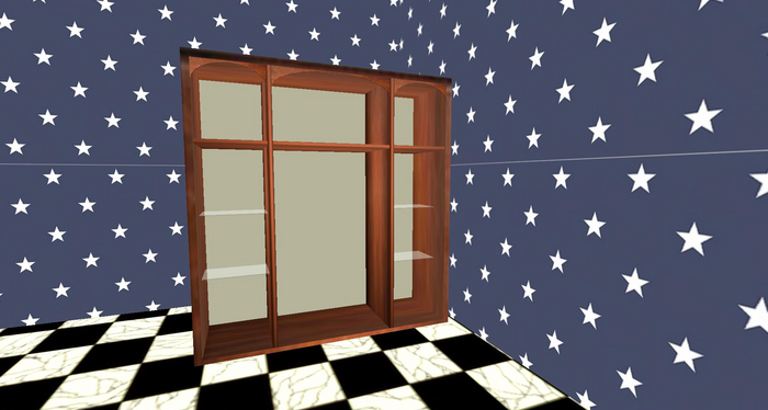 GP SURROUND FOR REAL FRIDGE ver.3 - MAPLEWOOD - 6 prims