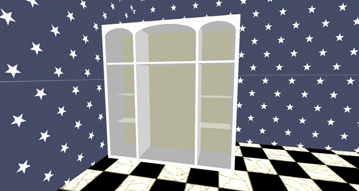 GP SURROUND FOR REAL FRIDGE ver.3 - WHITE  - 6 prims