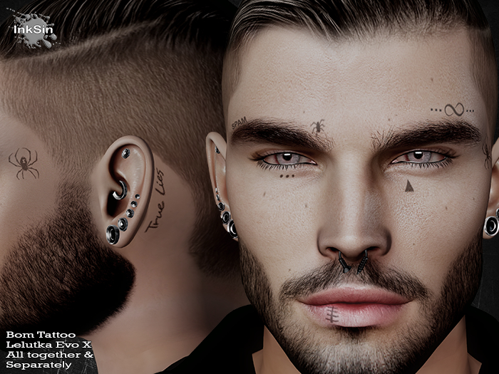 InkSin Spam All BOM Tattoo Evo X