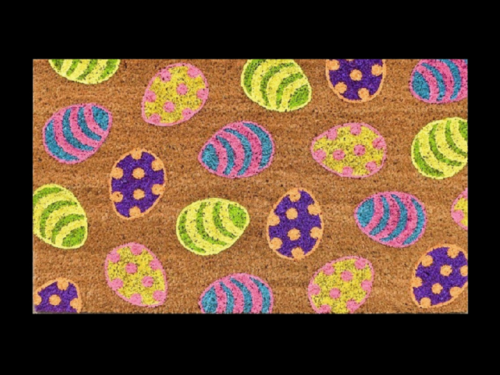 *6KW* FULL PERM Easter Welcome Mat Texture #3