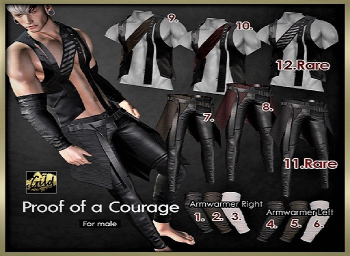 12.jake [Gild]POC_Vest_BlackBand RARE 