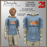 Threads Hoodie Set [2cute] It's Fall Y'all