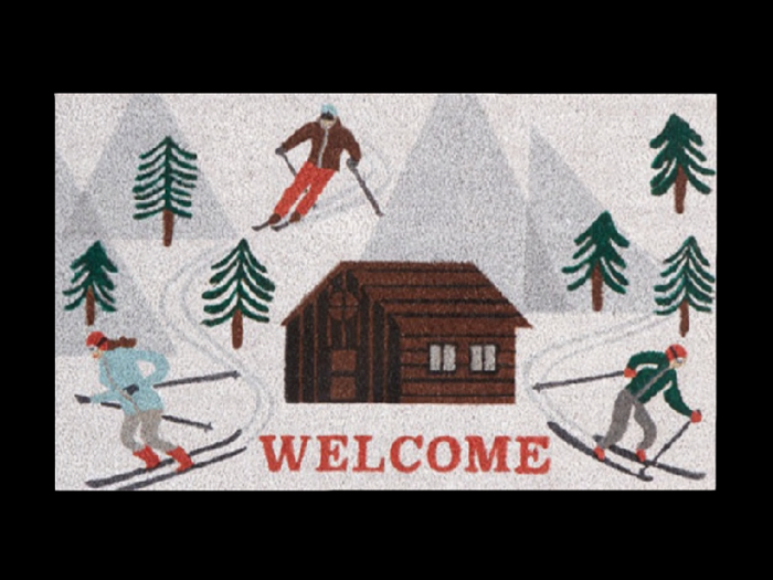 *6KW* FULL PERM Winter Welcome Mat Texture #2