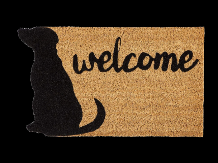 *6KW* FULL PERM Dogs Welcome Mat Texture #1