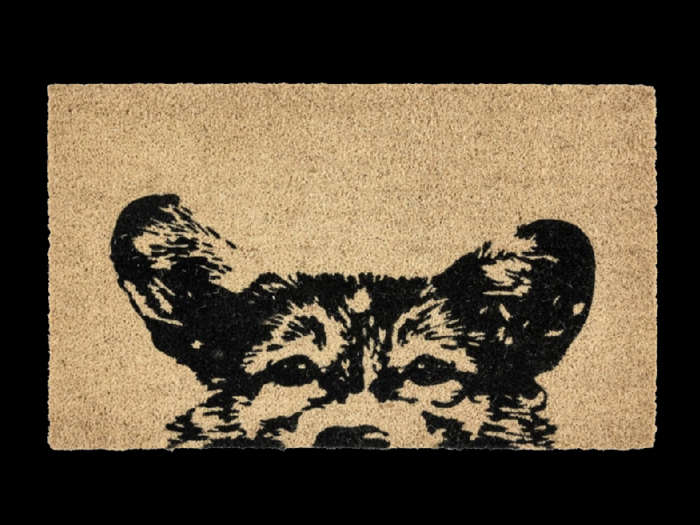 *6KW* FULL PERM Dogs Welcome Mat Texture #4