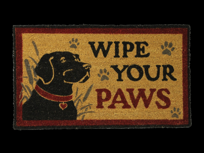 *6KW* FULL PERM Dogs Welcome Mat Texture #6