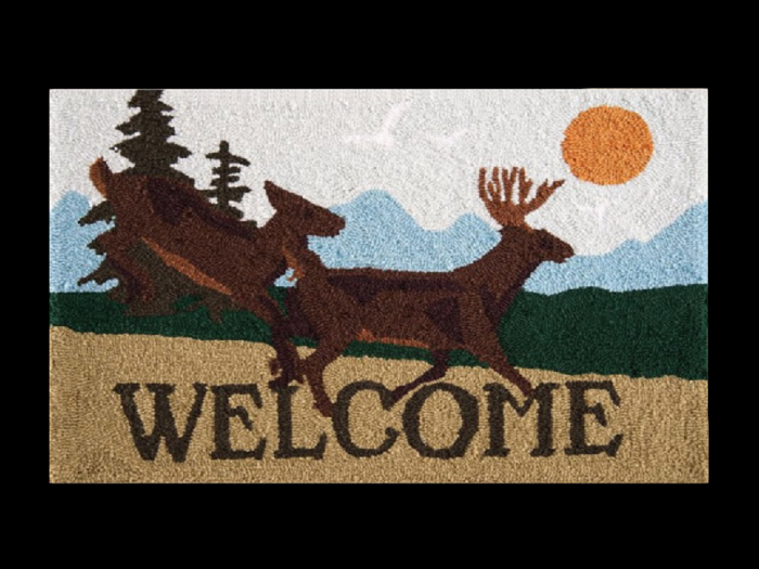 *6KW* FULL PERM Rustic Welcome Mat Texture #2