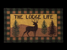 *6KW* FULL PERM Rustic Welcome Mat Texture #3