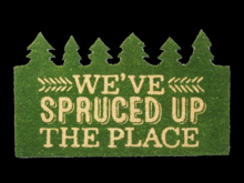 *6KW* FULL PERM Rustic Welcome Mat Texture #6