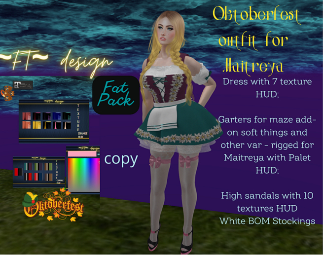 SALE Fat Pack ~FT~ Oktoberfest outfit
