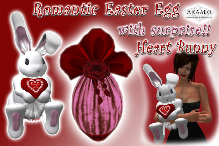 Romantic Easter Egg (with surprise My Heart Bunny) * Happy Easter Promo *