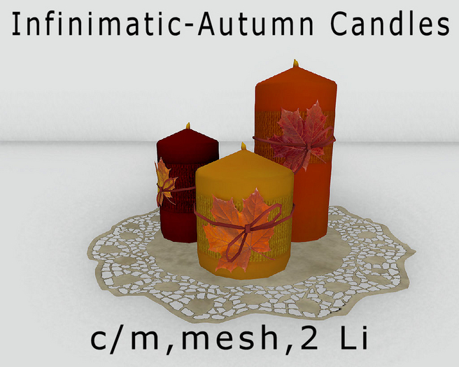 Autumn candles