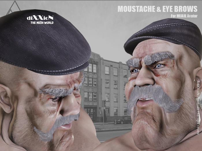 Moustache & Eyebrows / Mijail Avatar