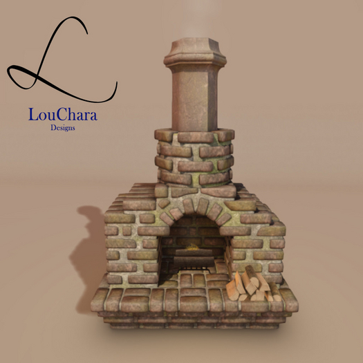 LouChara Cold Snap Patio Fireplace 