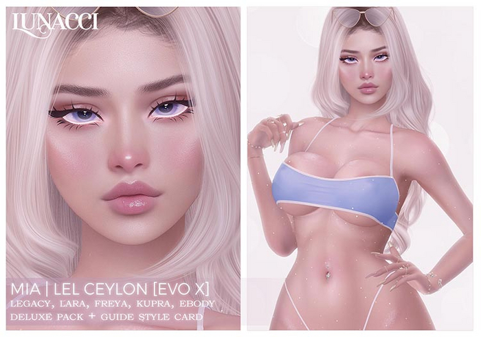 Mia Shape (Lelutka Ceylon) [STYLE CARD + TIPS]