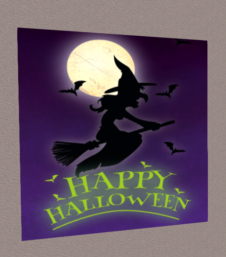 Happy Halloween A - Wall Art