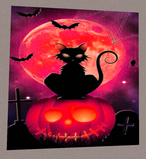 Happy Halloween D - Wall Art
