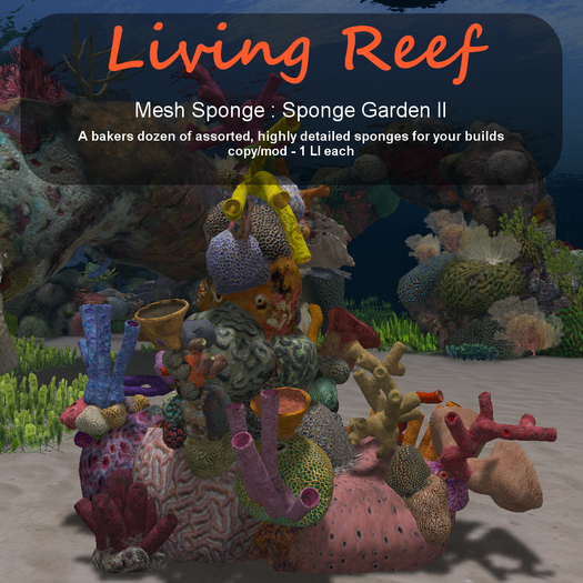 Inochi Reef - Sponge Garden Set II