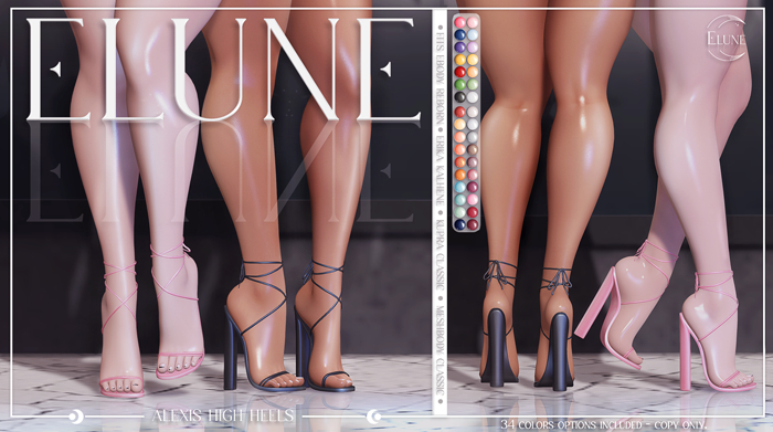 Elune. Alexis High Heels