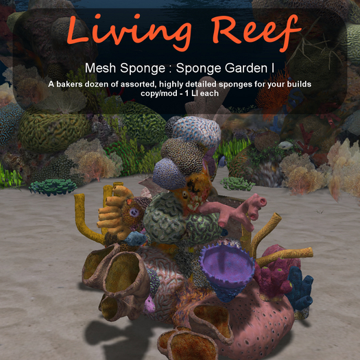 Inochi Reef - Sponge Garden Set I