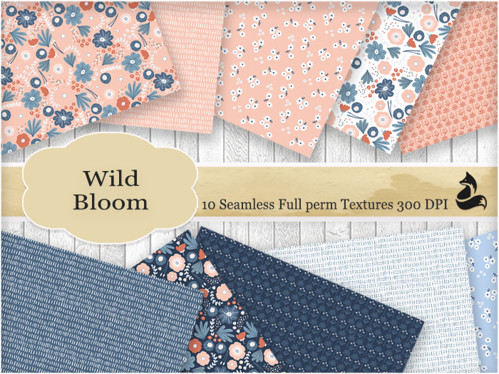 FF Wild Bloom Seamless Textures