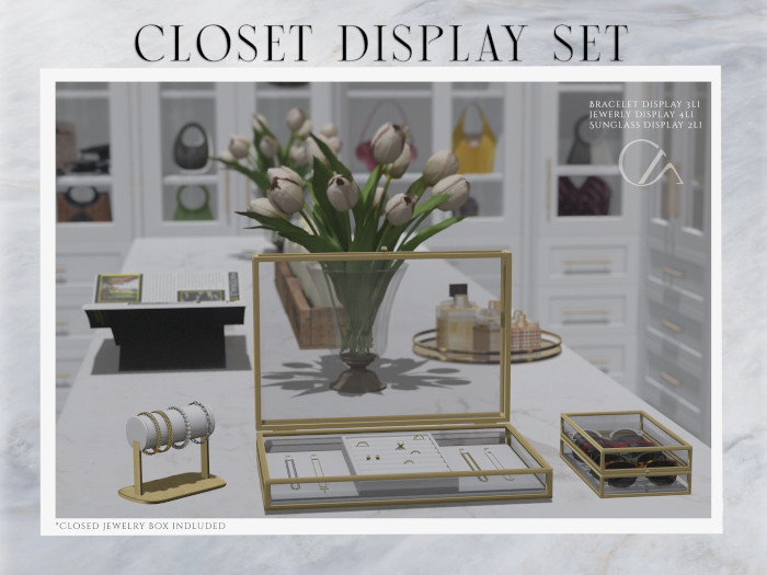 [Canape] Jewelry Display Gold