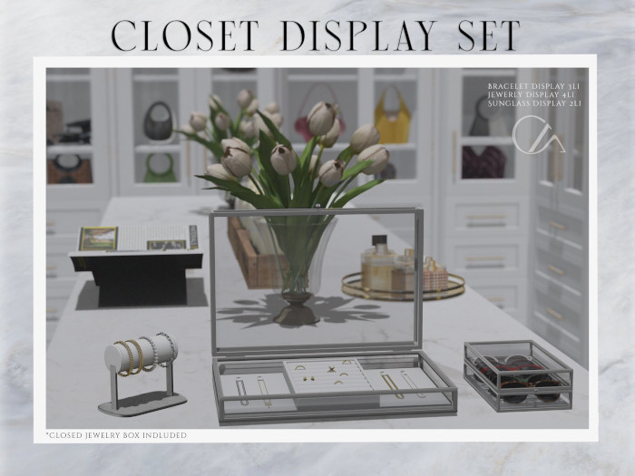 [Canape] Jewelry Display Silver