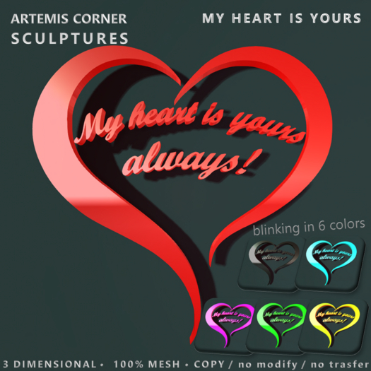 *AC* My heart is yours / blinking