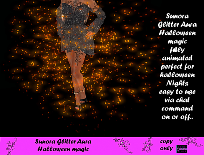 Sunora Glitter Aura Halloween magic