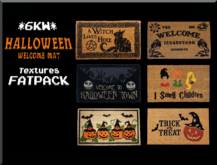 *6KW* FULL PERM Halloween Welcome Mat Textures FATPACK