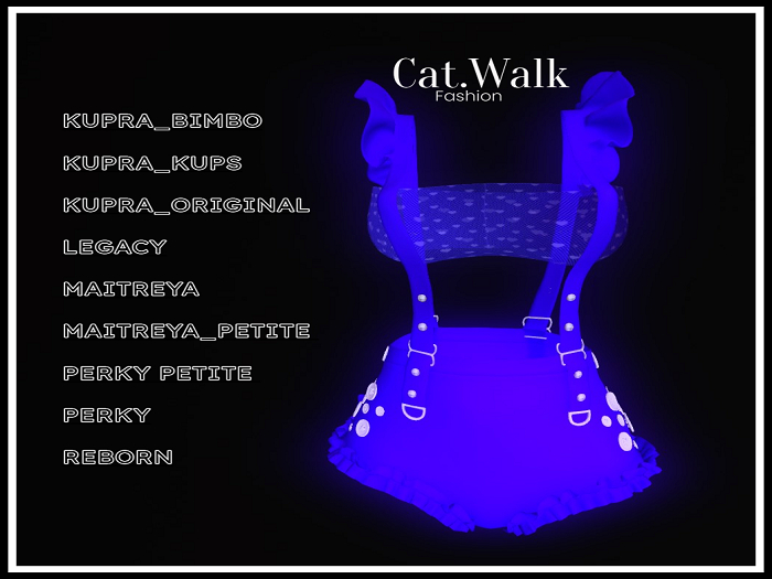 Cat.Walk-REGINA-LACES DARK BLUE