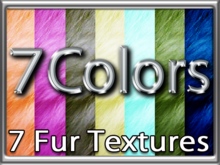 Zoy Texture [ Natural Fur 03 ] 7 Colors