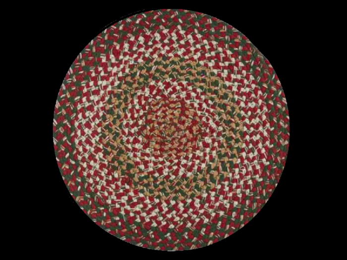 *6KW* FULL PERM Braided Christmas Rug Texture #6