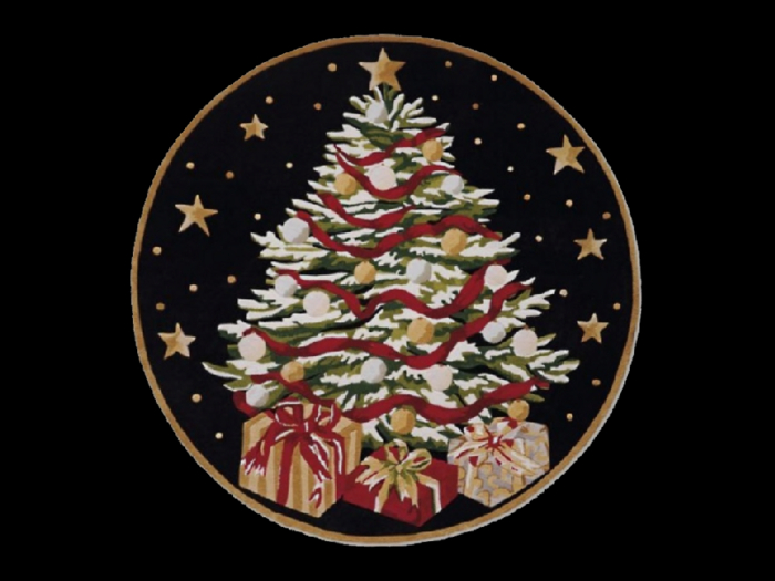 *6KW* FULL PERM Christmas Rug Texture (Snowy Tree)