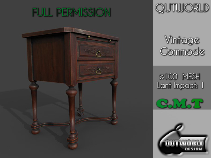 .::QUTWORLD Vintage Commode::.FP 