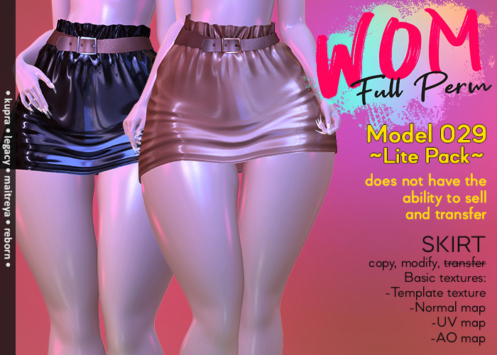 WOM - Lite Pack - Model 029