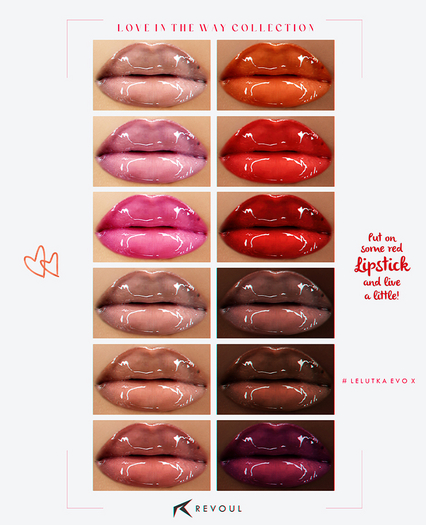 REVOUL - Love In The Way / Lip Kit Collection / EVO X