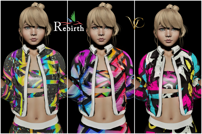 [V.C] Axelle  Bomber Rebirth Pack 3 add me